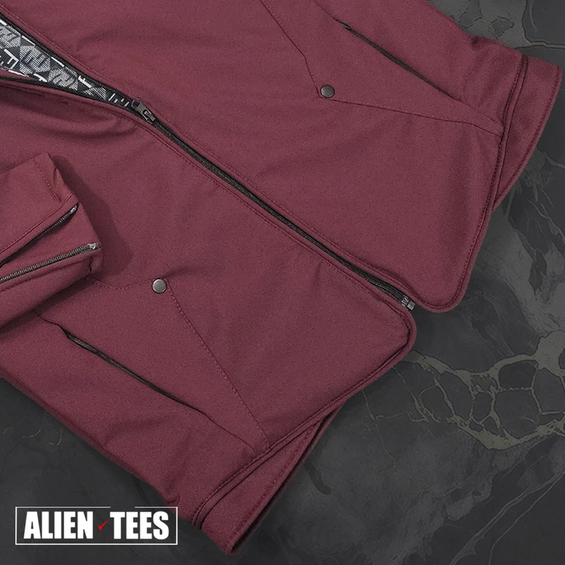 W79 Red Brown AeroShield Jacket - Image 3