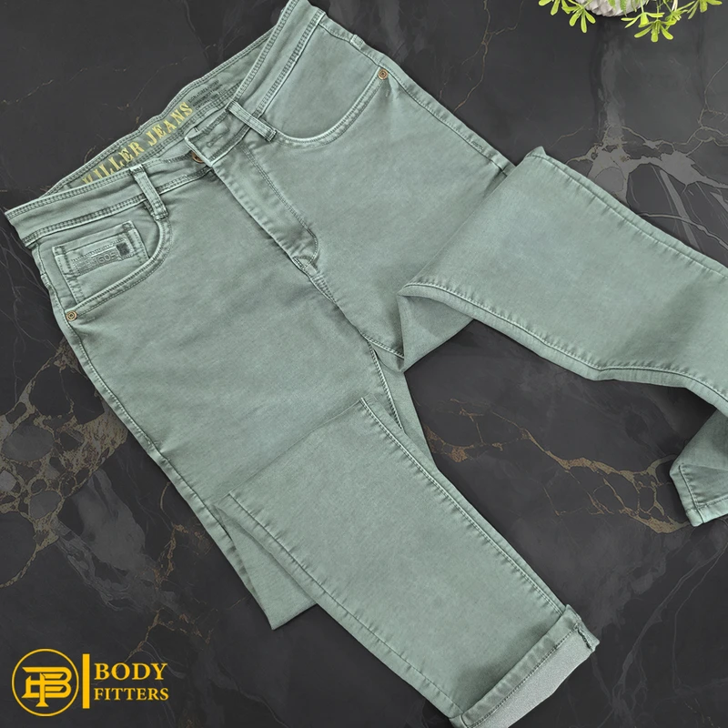 J167 Sea Green Jeans Pant